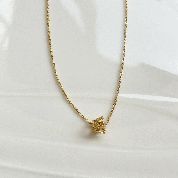 Crown Necklace | Gold Plated - Image 4