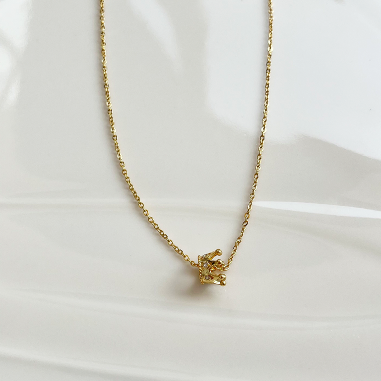 Crown Necklace | Gold Plated - Image 4