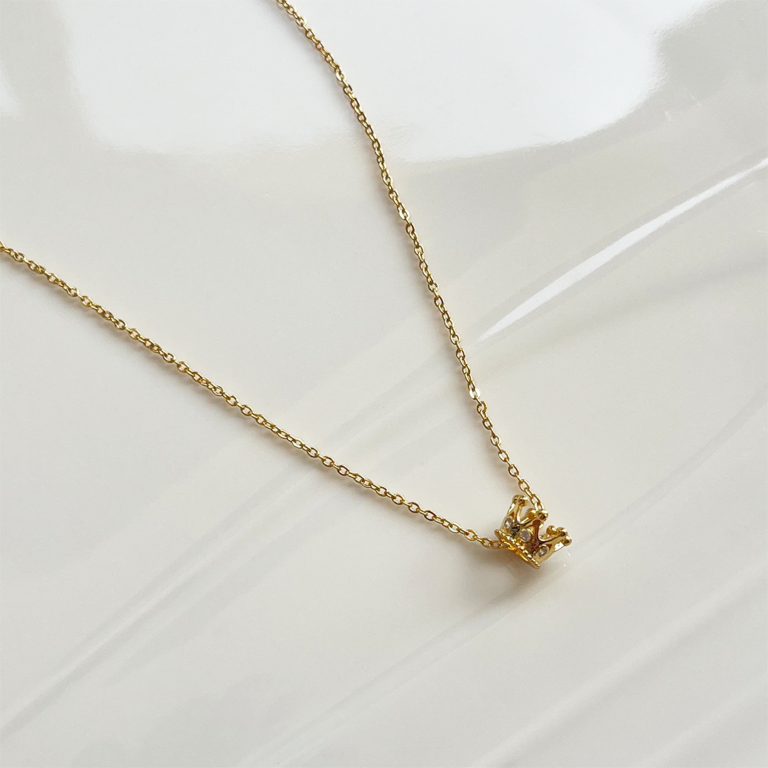 Crown Necklace | Gold Plated - Image 3