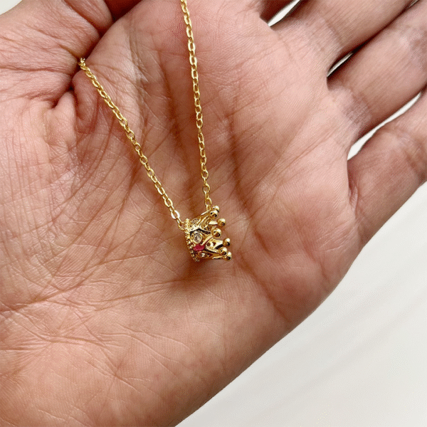 Crown Necklace | Gold Plated - Image 2