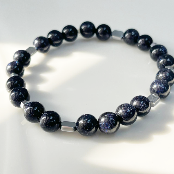 Tumbled Stone Bracelet | Star Stone | Stainless