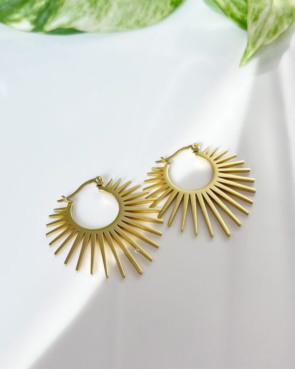 Sun Earring | Stainless